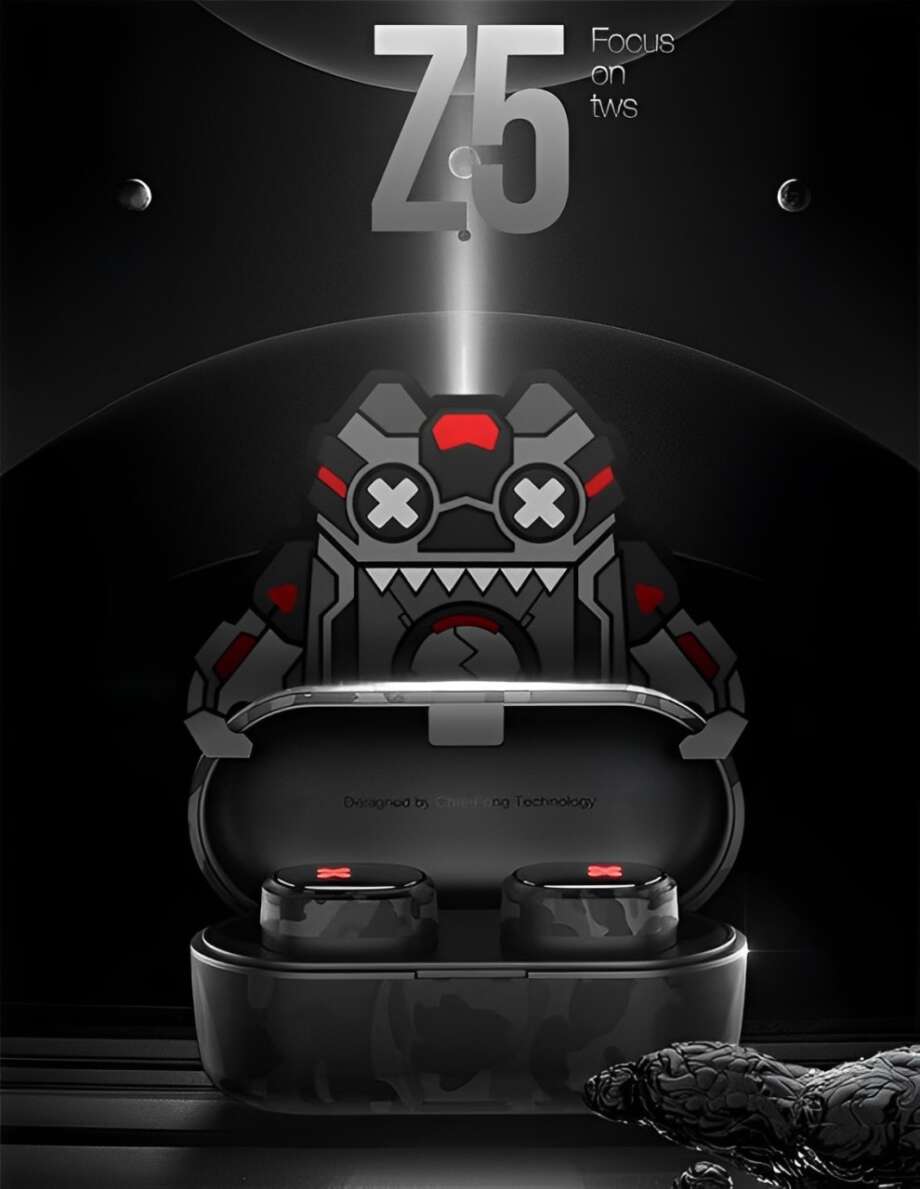 Zombiescat Z5 Twins Bluetooth 5.0 Headset Wireless